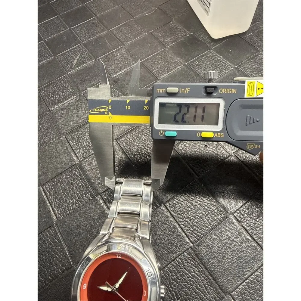 Men’s Fossil Kaleido LI-2316 7.75” Band 40mm Case New Batteries Full Functioning